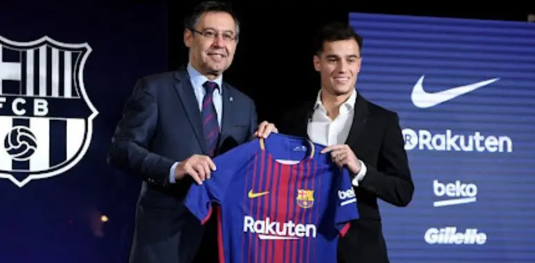 كوتينيو يوقع رسمياً عقد انضمامه إلى برشلونة