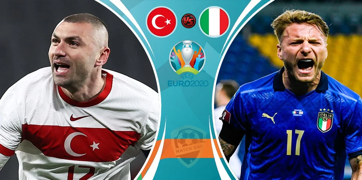 موعد مباراة تركيا وإيطاليا والقناة الناقلة إفتتاح يورو 2020