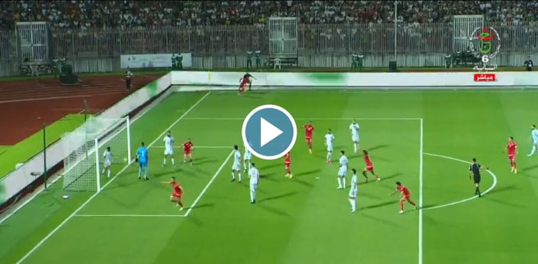 فيديو هدف تقدم المنتخب التونسي على الجزائر