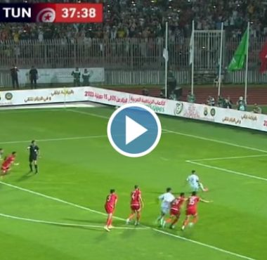 فيديو هدف التعادل للمنتخب الجزائري أمام تونس