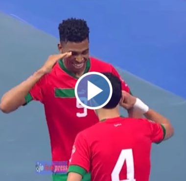 فيديو ملخص المنتخب المغربي يحقق فوزا كبيرا على لبنان كأس العرب لكرة قدم الصالات