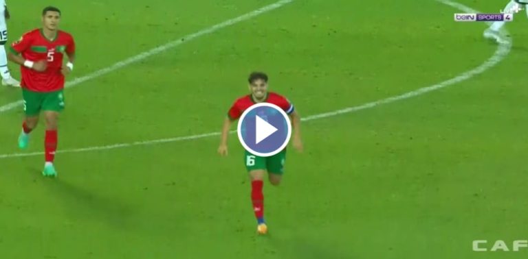 فيديو المنتخب المغربي يزلزل المنتخب الغاني ويتأهل لنصف النهائي