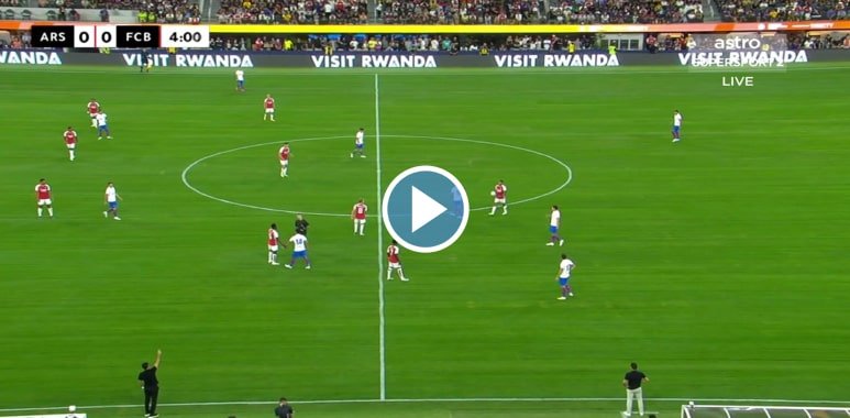 فيديو أهدف مباراة برشلونة وارسنال