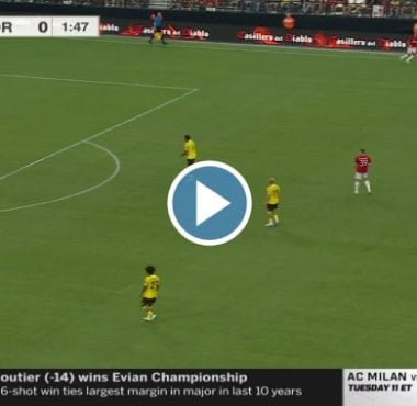فيديو أهداف مباراة مانشستر يونايتد ودورتموند