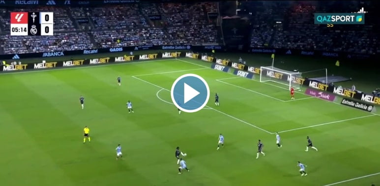 فيديو هدف فوز ريال مدريد على سيلتا فيغو في الدوري الإسباني
