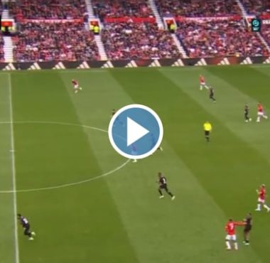 فيديو هدف خيالي للانس أمام مانشستر يونايتد