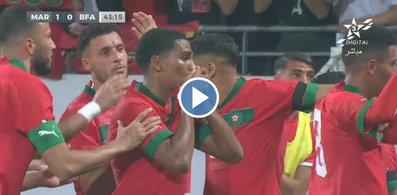 ملخص مباراة المغرب وبوركينا فاسو