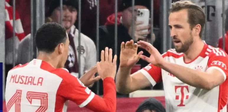 بايرن ميونخ يسحق لاتسيو ويتأهل لربع نهائى دوري أبطال أوروبا
