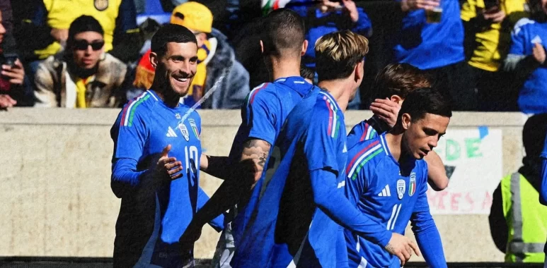 إيطاليا تواصل انتصاراتها الودية بفوزها على الإكوادور