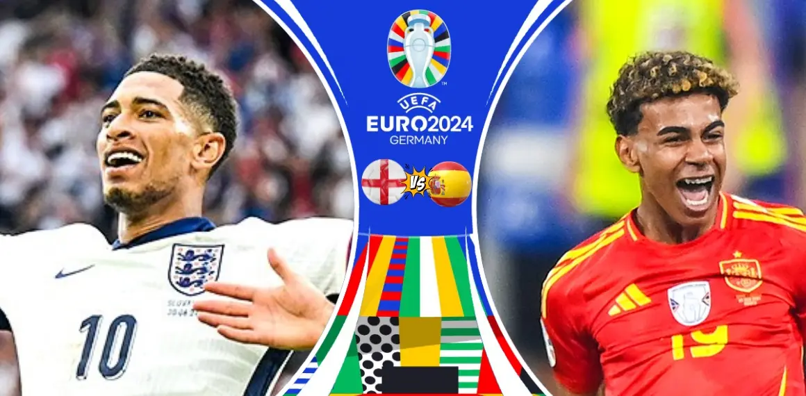 موعد مباراة إسبانيا وإنجلترا نهائي يورو 2024 والقنوات الناقلة