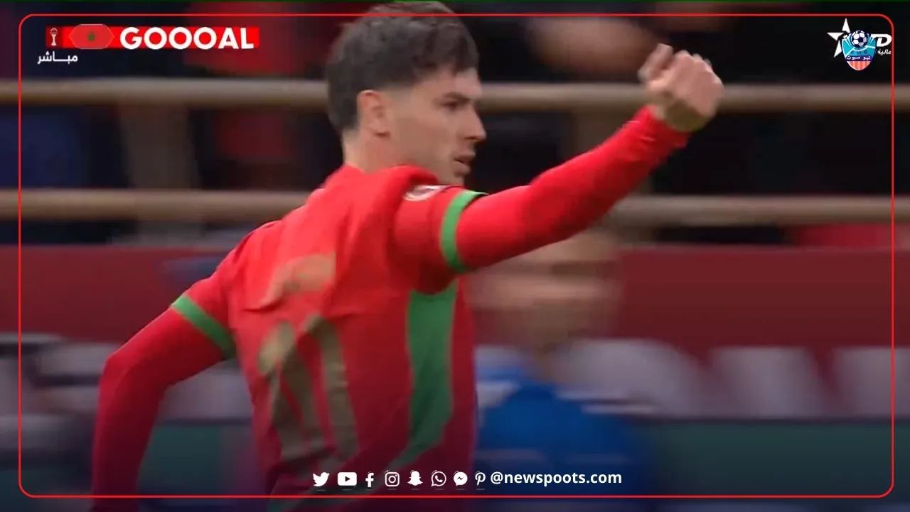 فيديو هدف دياز المغرب 1-0 جزر القمر كأس أمم أفريقيا