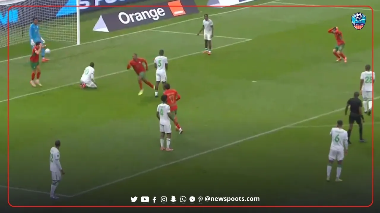 فيديو هدف أيوب الكمعبي العالمي أمام جزر القمر كأس أمم أفريقيا 2025