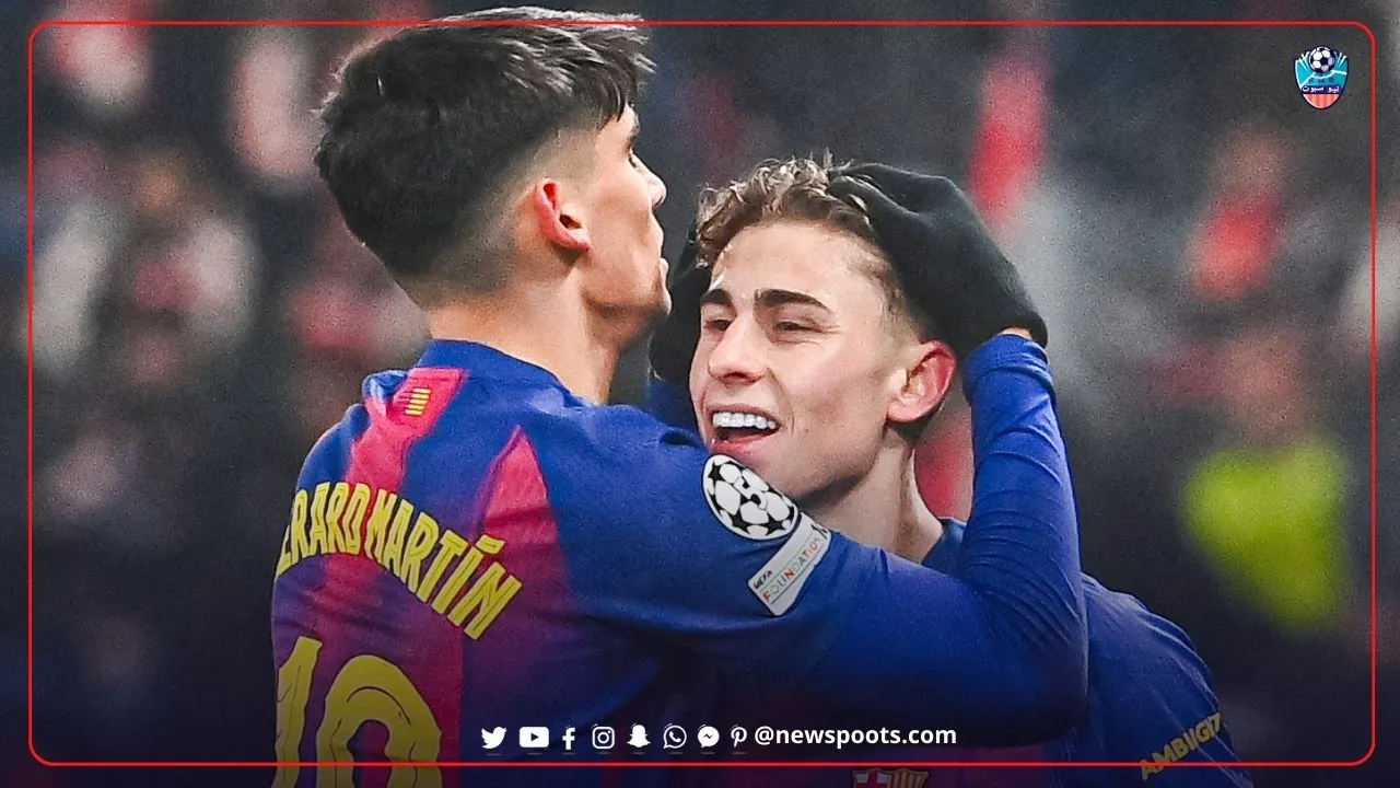 نتيجة مباراة برشلونة وسلافيا براغ (4-2): ريمونتادا مذهلة وتألق فيرمين بدوري الأبطال