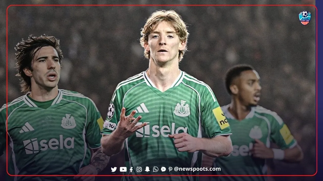 سداسية نارية: نيوكاسل يكتسح مباراة قره باغ 6-1